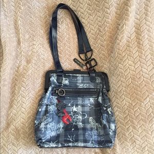 LeSportsac Botique magnetic closure tote bag